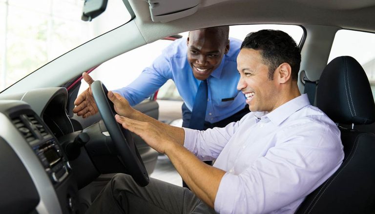 A customer experiences the best time to buy a car on Labor Day