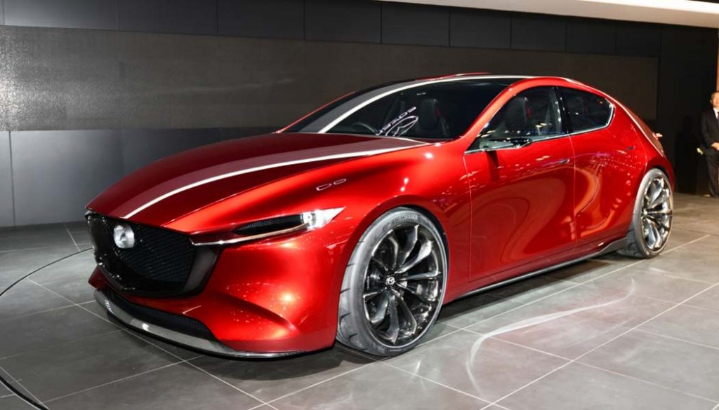 The Mazda Kai made its debut at the Tokyo Motor Show