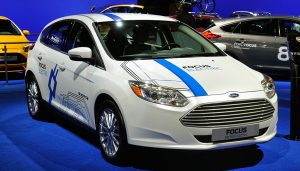 A Ford hybrid vehicle