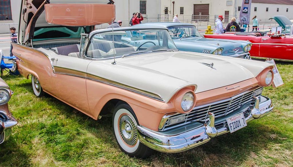 Classic cars like the Ford Fairlane were innovators of their time