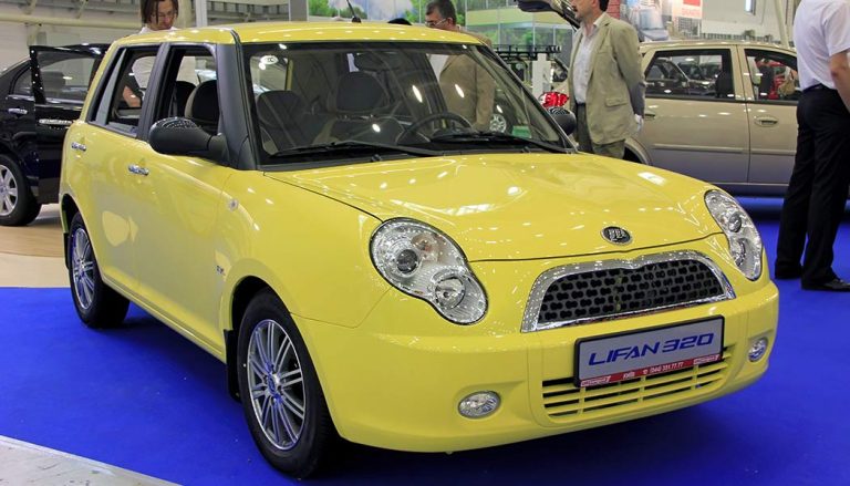 A Lifan 320 is one of the most popular Chinese car knockoffs