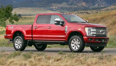 A 2017 Ford Super Duty