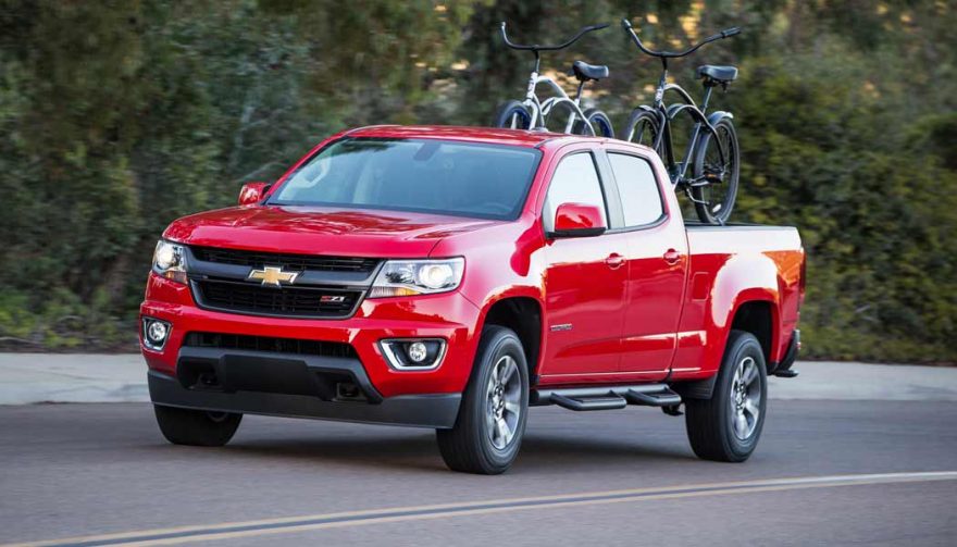 The Chevrolet Colorado is one of the new pickup trucks for 2017