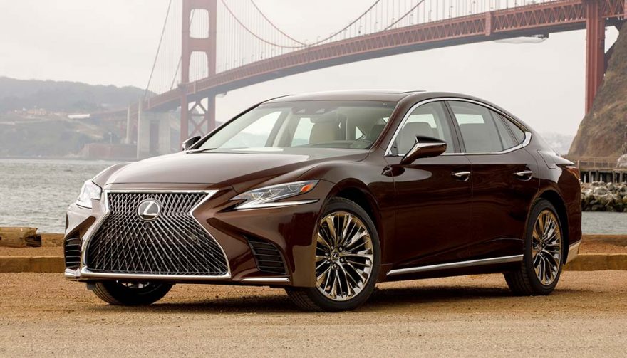 The Lexus LS 500 is one of the best performance luxury cars