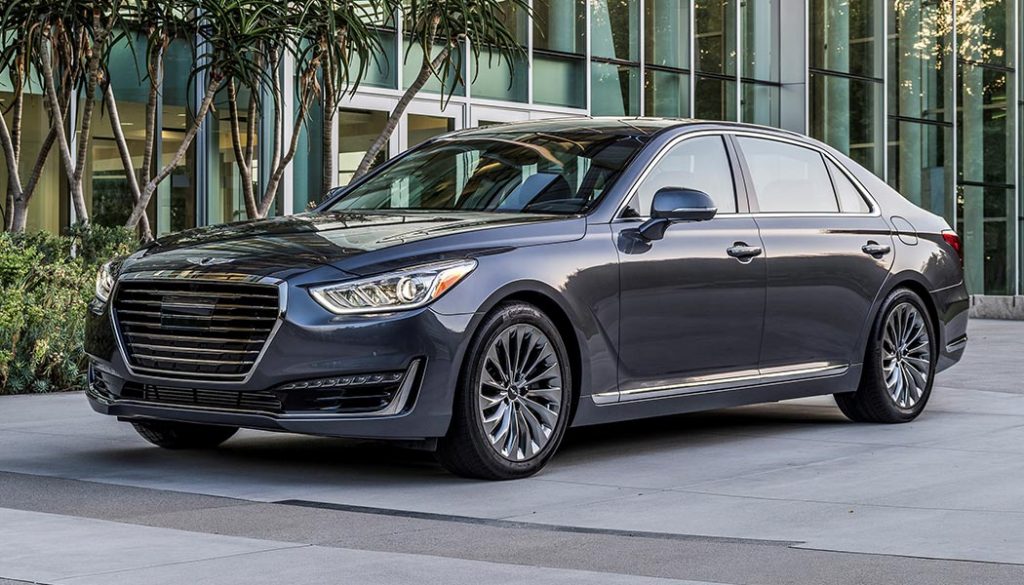 A Genesis G90 - the new luxury offering from Hyundai