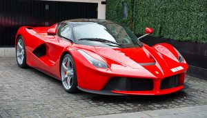 A red LaFerrari