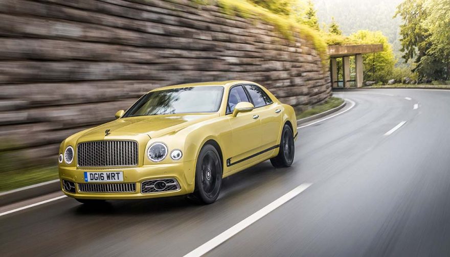 The Bentley Mulsanne Speed is one of the best performance luxury cars