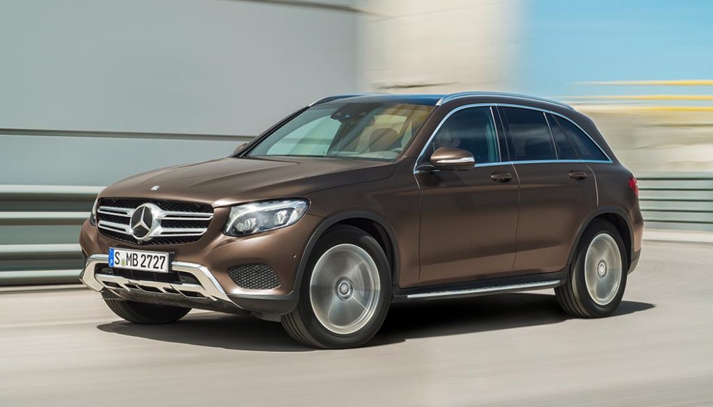 A 2017 Mercedes-Benz GLC-Class SUV of the year