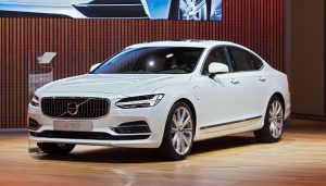 China-made cars, like this Volve S90, are becoming commonplace