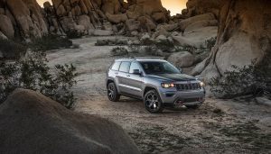 A 2017 Jeep Grand Cherokee Trailhawk