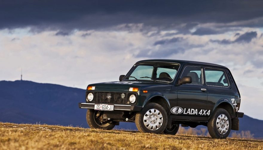 The Lada Niva is a dependable off-road vehicle.