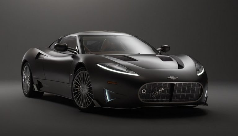 A Spyker C8 Preliator resembles a jet without wings