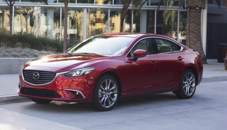 A 2017 Mazda6 sedan