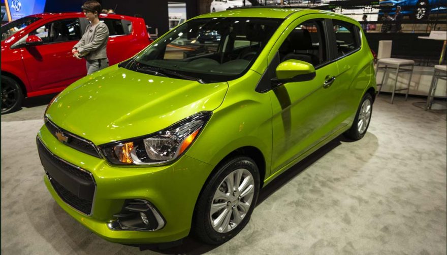 The Chevrolet Spark is one of the cheapest cars of 2017