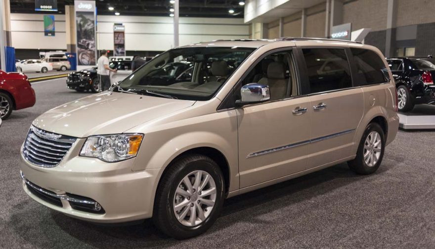 The Chrysler Town and Country was one of the bestselling minivans of 2016