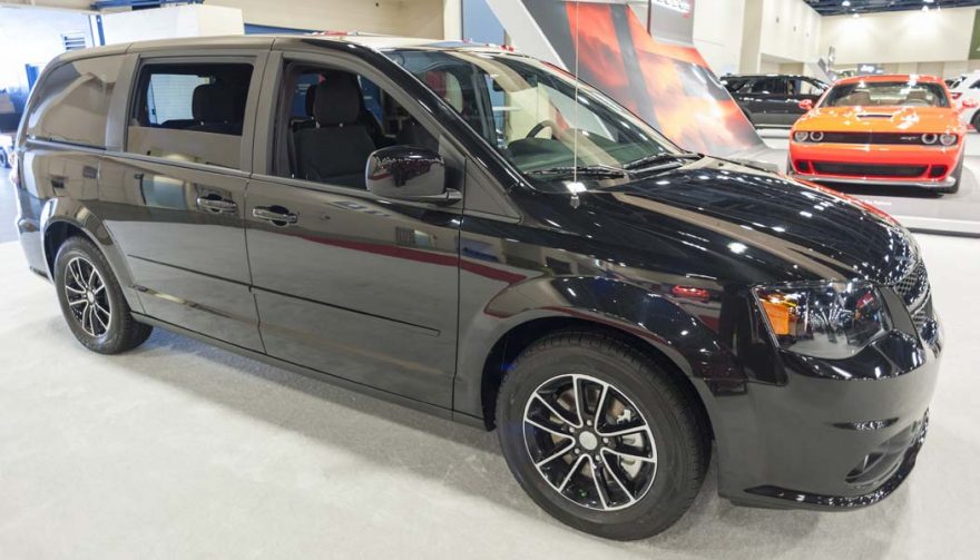 The Dodge Grand Caravan was one of the bestselling minivans of 2016