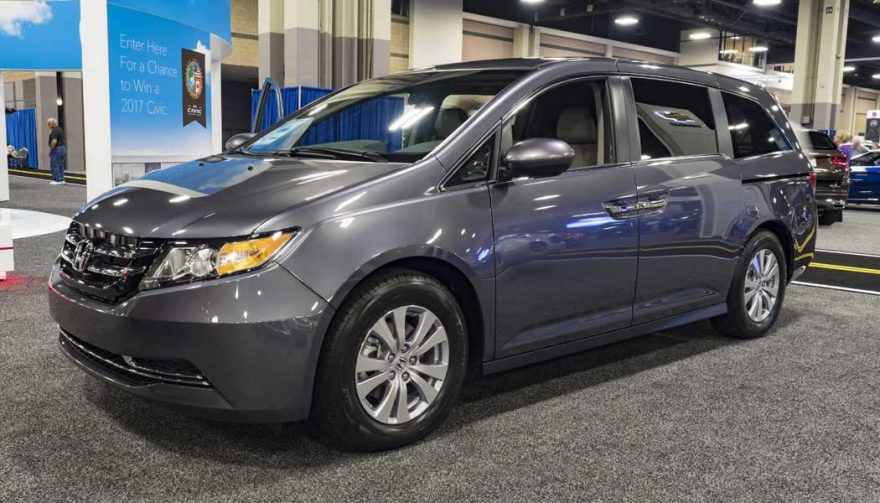 The Honda Odyssey was one of the bestselling minivans of 2016