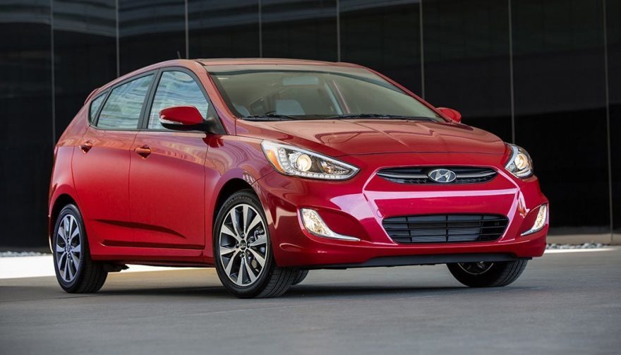 The Hyundai Accent is one of the cheapest cars of 2017