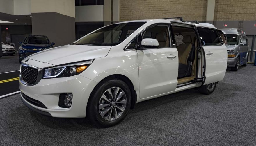 The Kia Sedona was one of the bestselling minivans of 2016