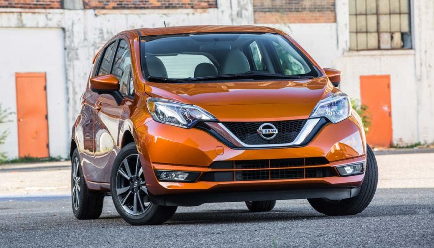 The Nissan Versa Note is one of the cheapest cars of 2017