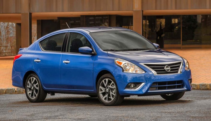 The Nissan Versa Sedan is one of the cheapest cars of 2017