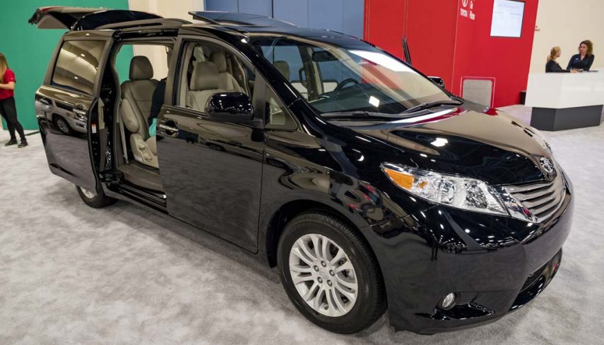 The Toyota Sienna was one of the bestselling minivans of 2016