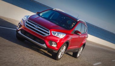 The 2017 Ford Escape has a new front grille