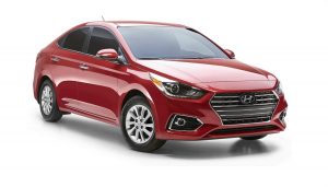 The 2018 Hyundai Accent steals design elements from the Elantra