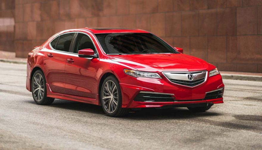 The Acura TLX is one of the most popular luxury cars