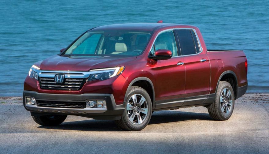 The Honda Ridgeline is one of the trucks with best gas mileage