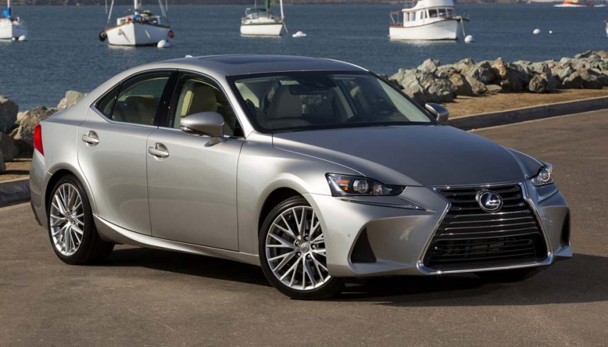 The Lexus IS is one of the most popular luxury cars