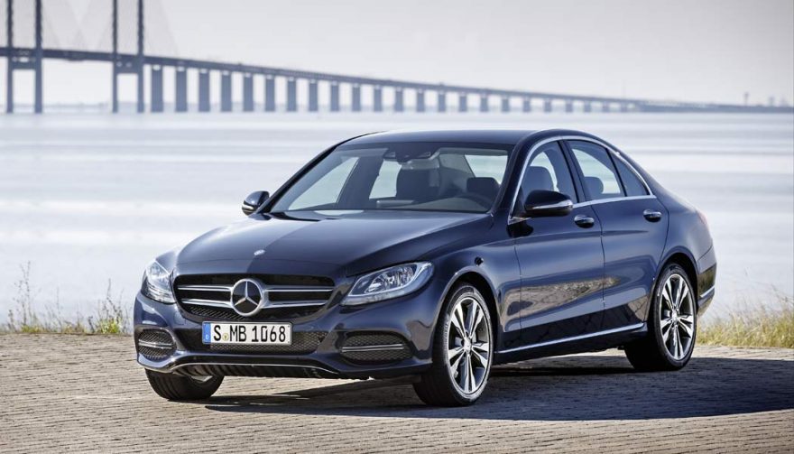 The Mercedez-Benz C-Class is one of the most popular luxury cars