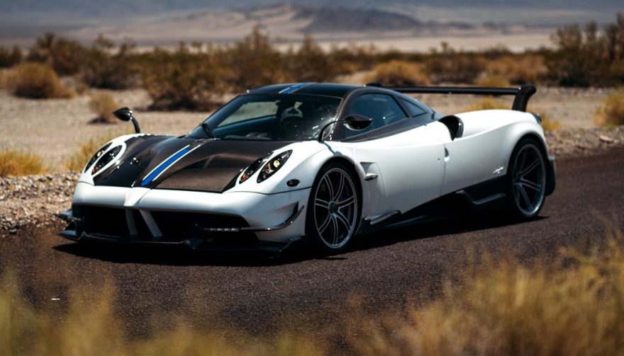 The Pagani Huayra BC is in the running for the title of fastest car