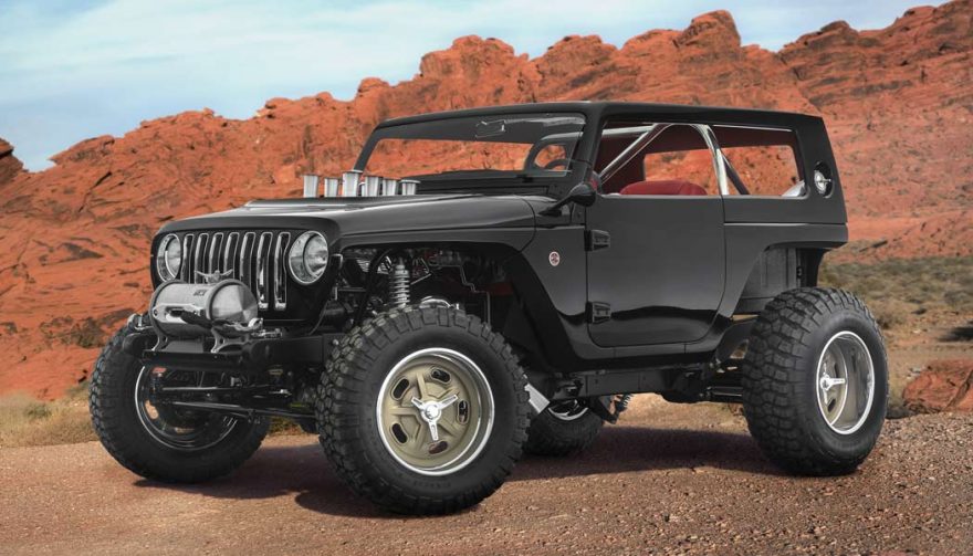 The Quicksand is one of the new Jeep concept vehicles recently unveiled