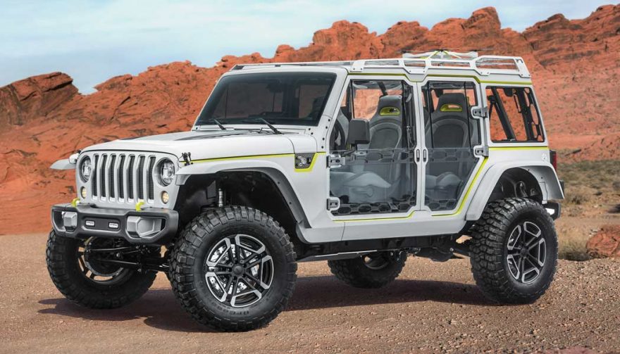 The Jeep Safari is one of the new Jeep concept vehicles recently unveiled