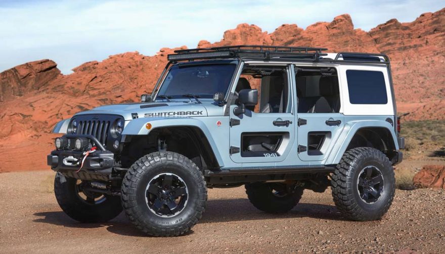 The Switchback is one of the new Jeep concept vehicles recently unveiled