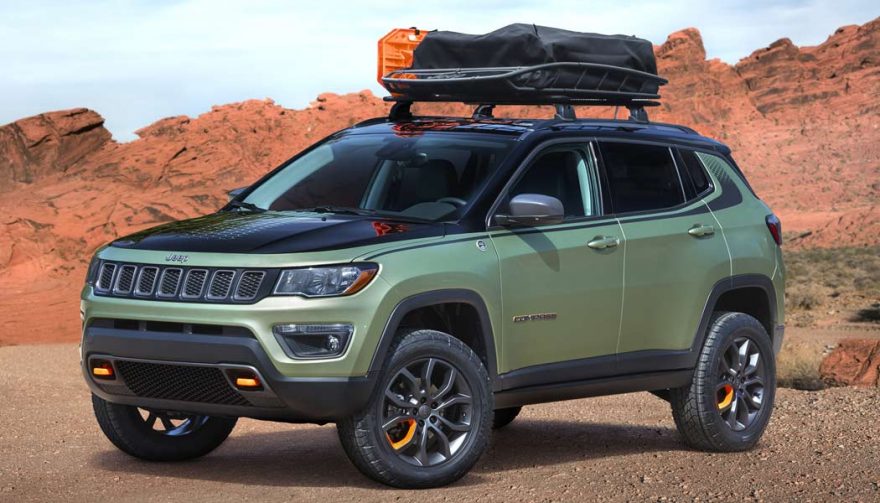 The Trailpass is one of the new Jeep concept vehicles recently unveiled