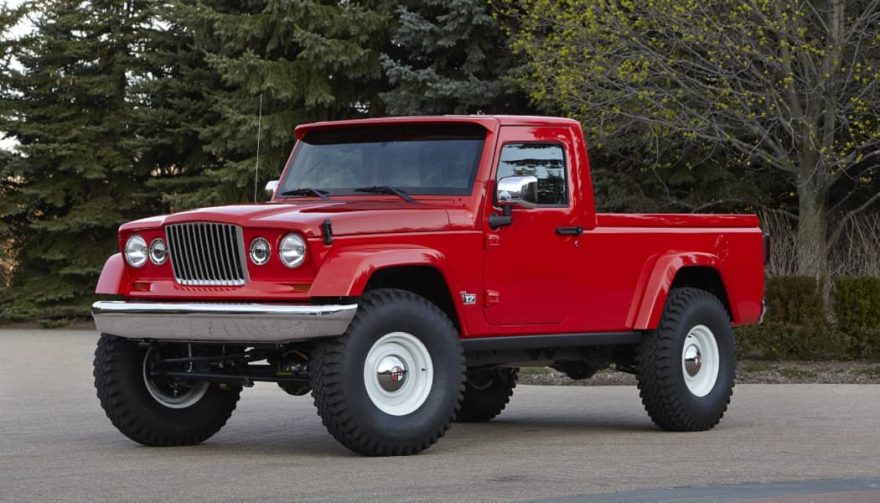 The J-12 is a concept Jeep truck