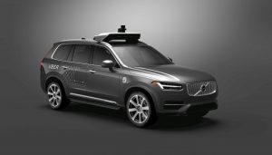 The Volvo and Uber partnership includes these Volvo XC90s