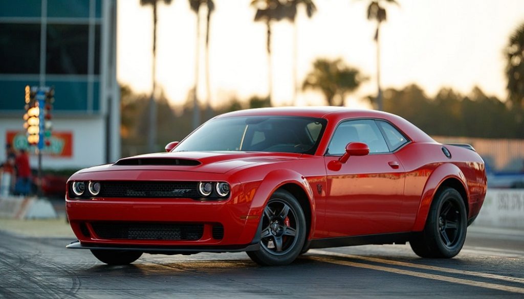 The all-new 2018 Dodge Demon is a very powerful muscle car