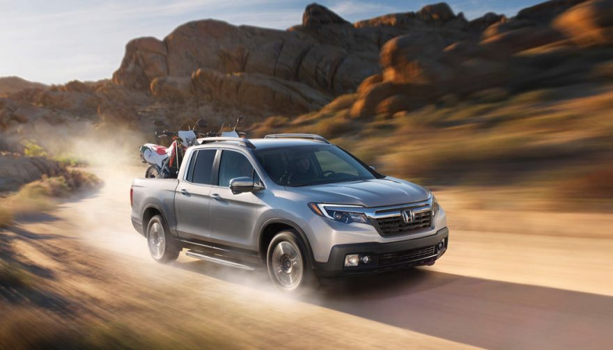 A list of fast trucks must include the Honda Ridgeline