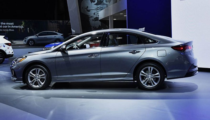 The all-new Hyundai Sonata was unveiled at the New York International Auto Show