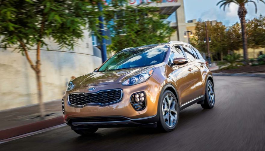 The Kia Sportage could be considered the best city SUV