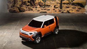 The Toyota FT-4X concept SUV