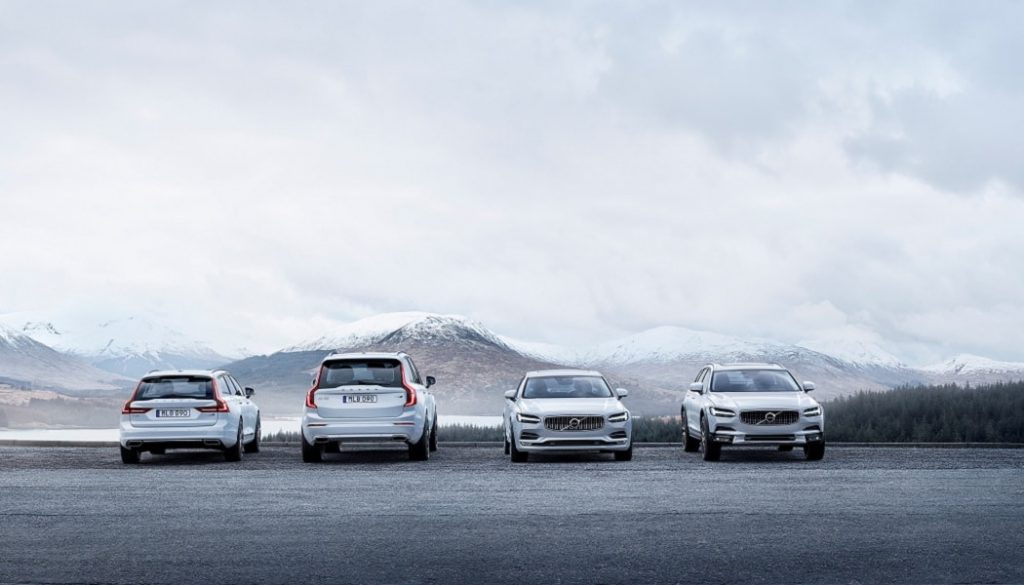 Volvo sales are boosted by the 90 series of cars