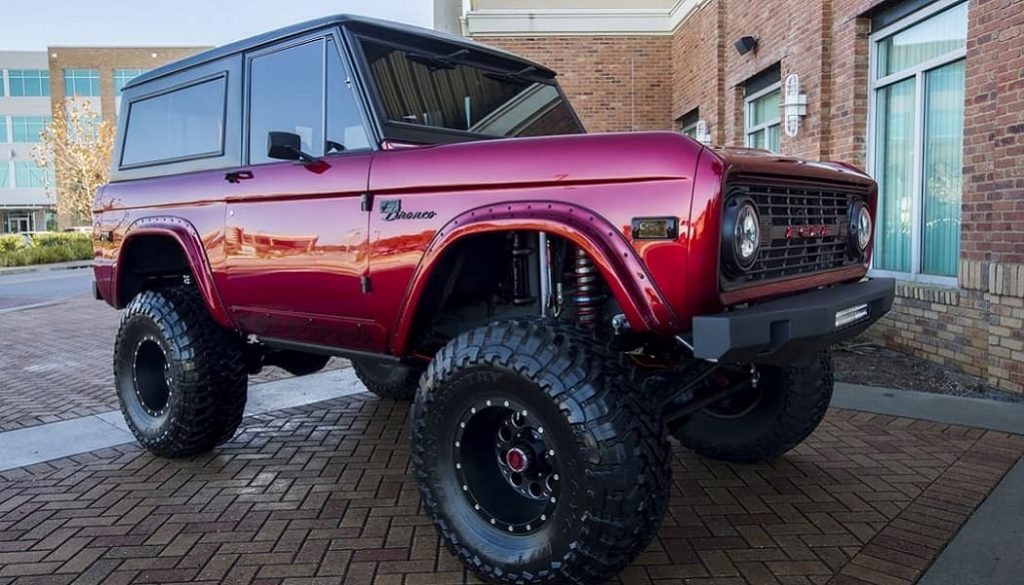 A completely custom 1976 Ford Bronco resto-mod