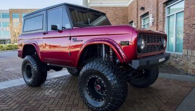 A completely custom 1976 Ford Bronco resto-mod