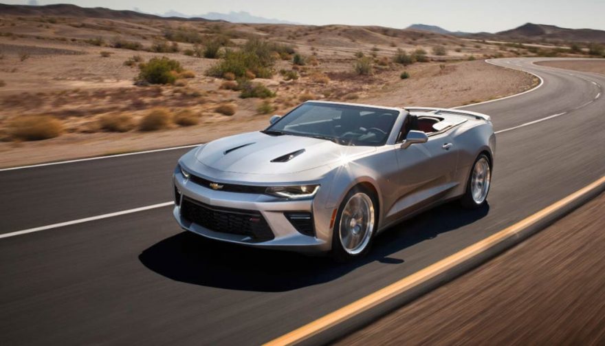 The Chevrolet Camaro is one of the best convertible cars for under $50,000