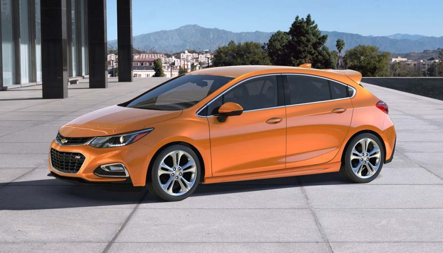 The Chevy Cruze hatchback