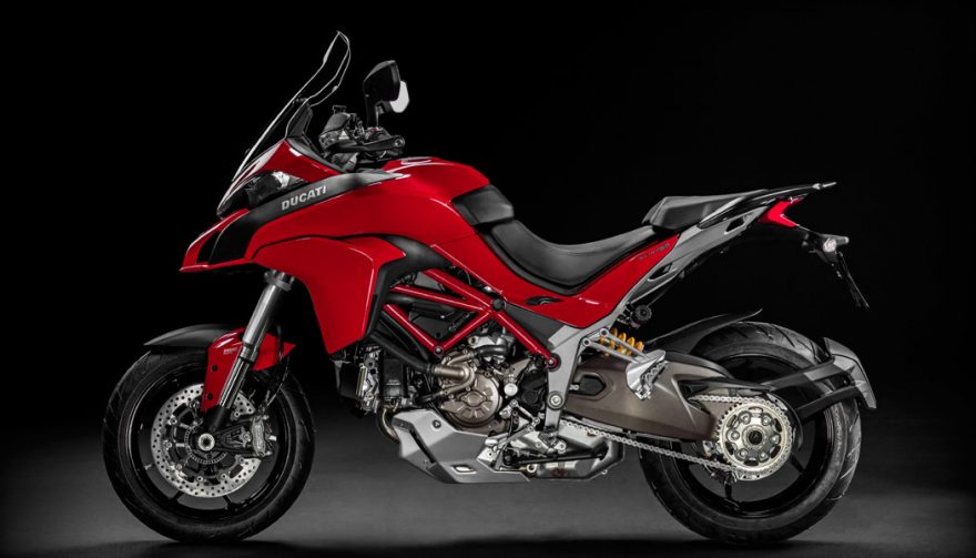 The Ducati Multistrada is one of the best motorcycles for tall riders